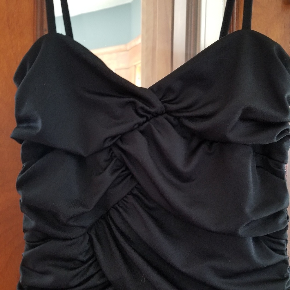 Black cocktail dress